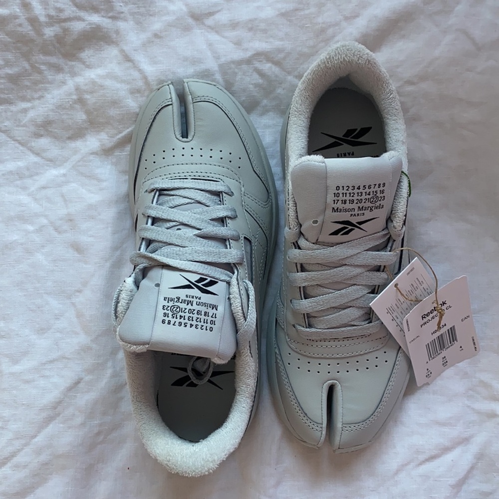 REEBOK x MARGIELA classic tabi sneakers Grey - Picture 4 of 6